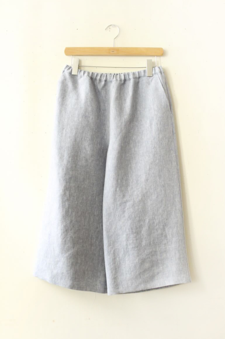 PD  No.125ポケット付き七分丈パンツ<br />HBブル-ブル-エ