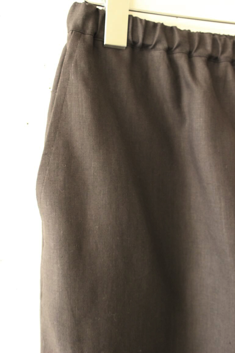 PD  No.125ポケット付き七分丈パンツ<br />クラシックエスプレッソ