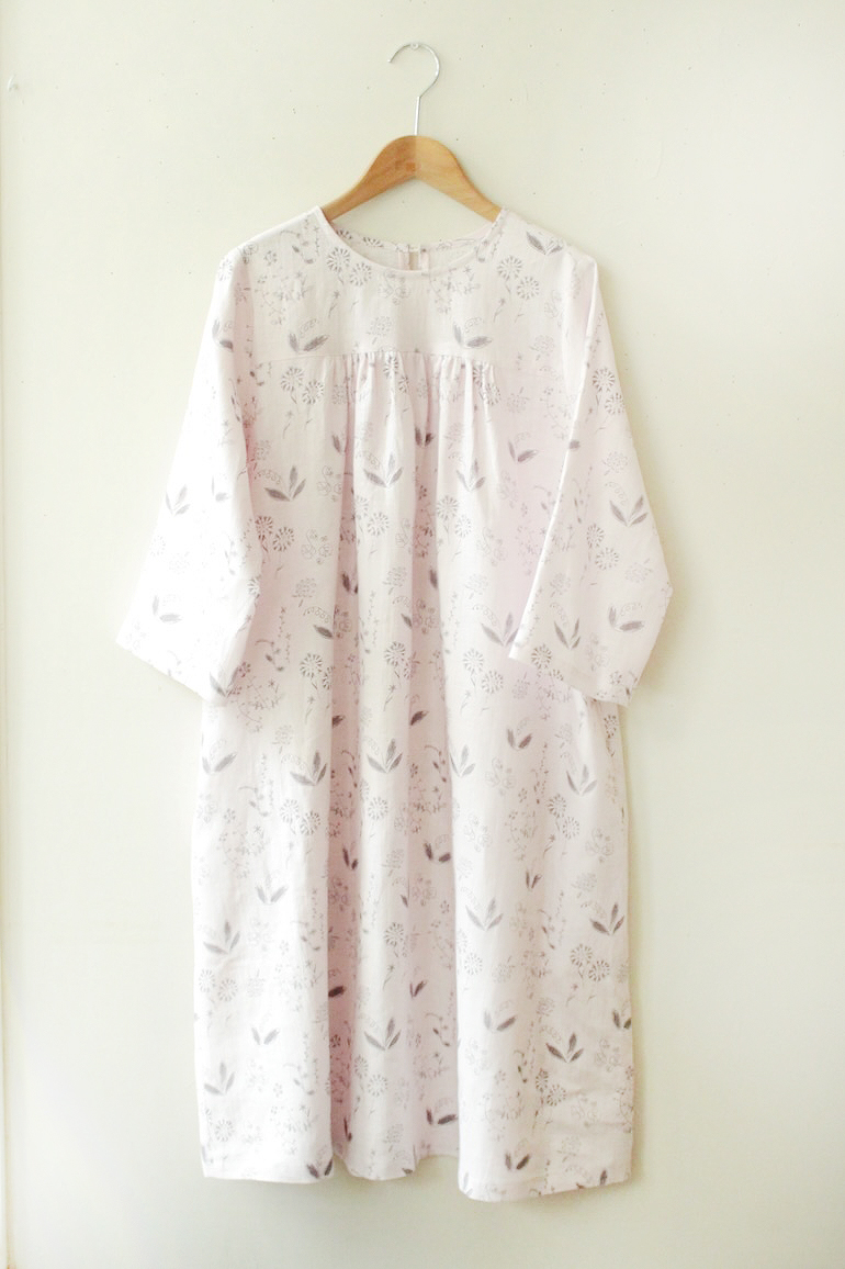 PDNo.132ヨークつきギャザードレスワンピース<br />LPワイルドロ-ズP