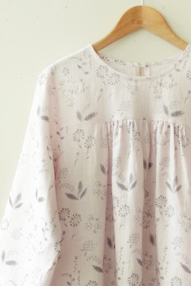 PDNo.132ヨークつきギャザードレスワンピース<br />LPワイルドロ-ズP