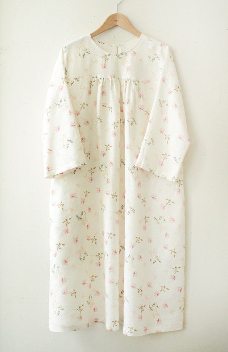 PDNo.132ヨークつきギャザードレスワンピース<br />LPアンティ-クロ-ズ