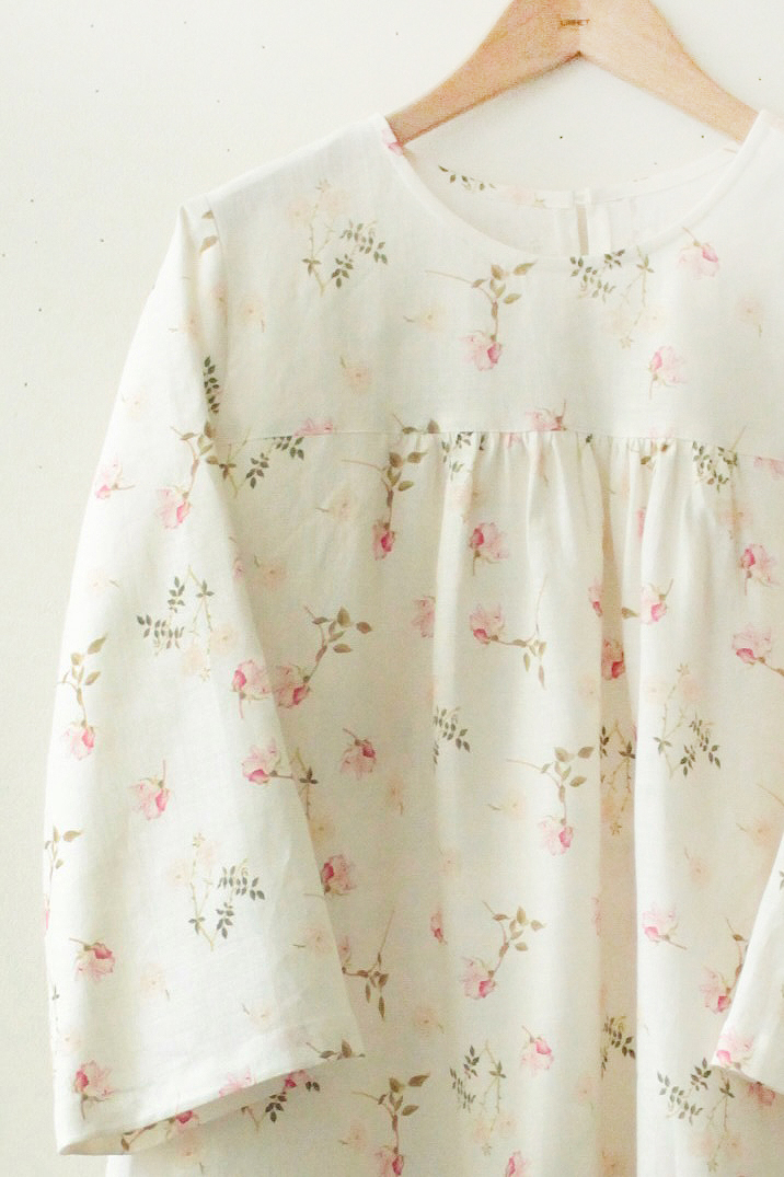 PDNo.132ヨークつきギャザードレスワンピース<br />LPアンティ-クロ-ズ