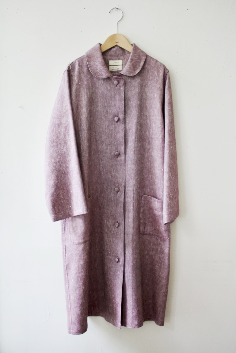 PD N36　コート　<br />リネンウ-ルLW-OXボルド-