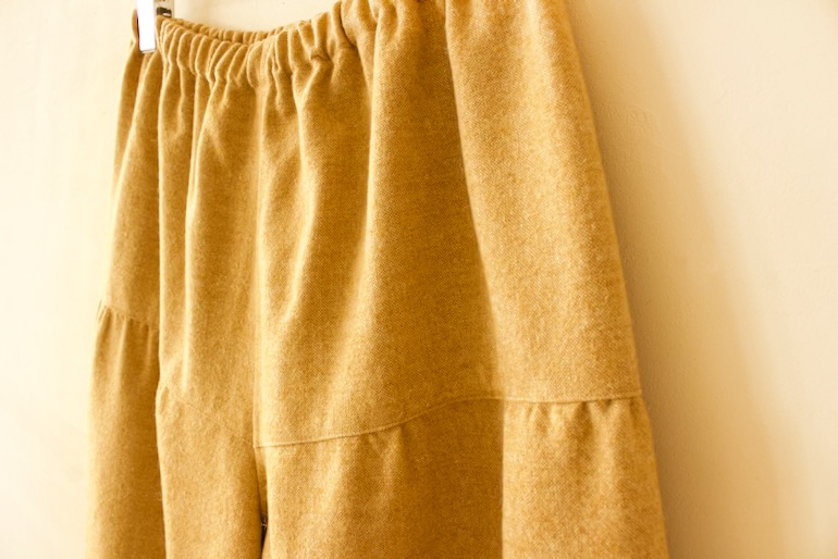 PD NO.55ヨーク付きパンツ<br />LWジンジャ-イエロ-