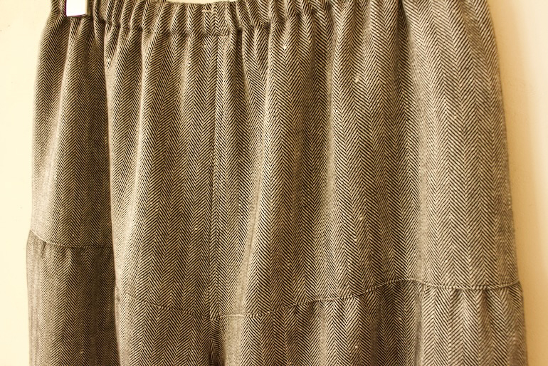 PD NO.55ヨーク付きパンツ<br />LWHBチャコ-ル黒