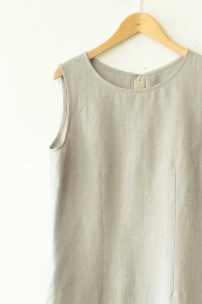 No.88シンプルワンピース(ノースリーブ)<br />クラシックグラファイト