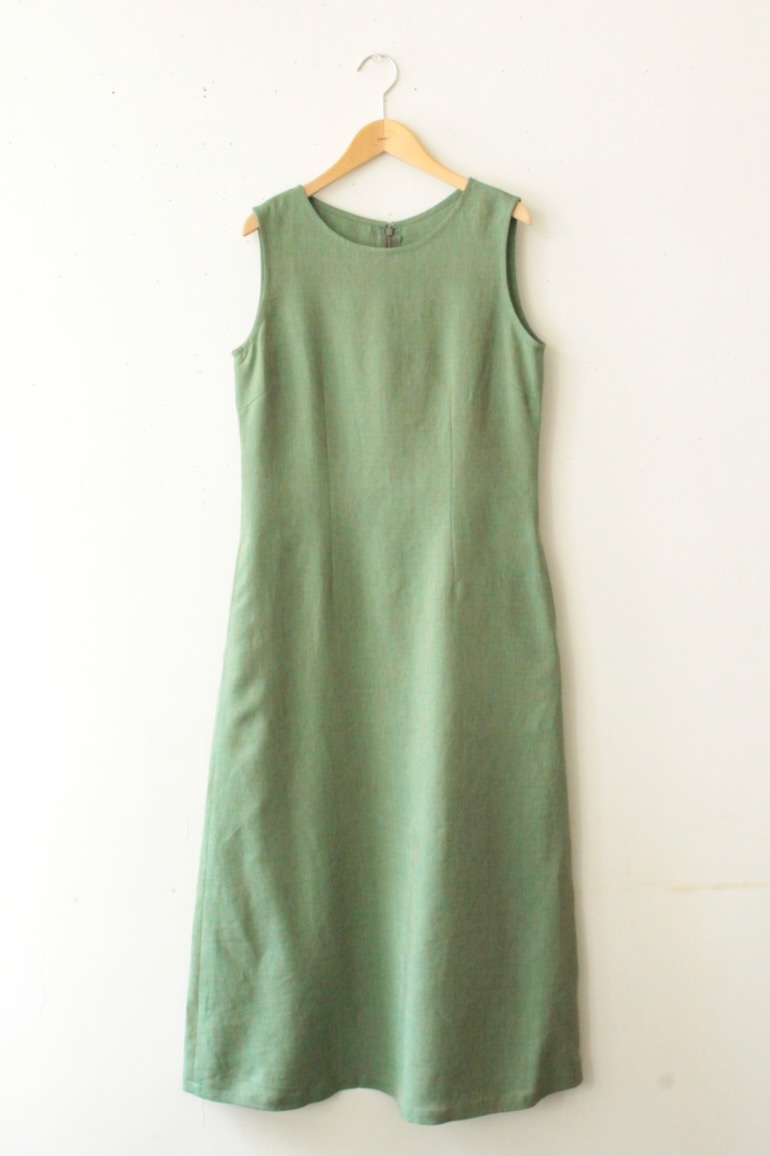 No.88シンプルワンピース(ノースリーブ)<br />タイム