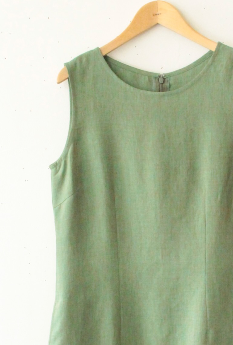 No.88シンプルワンピース(ノースリーブ)<br />タイム
