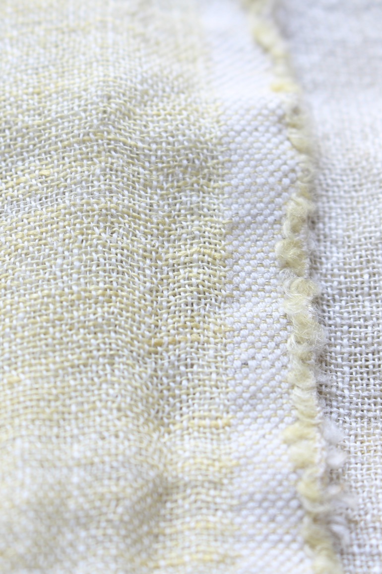 Plain Linen Fabrics Linen Gauze リネンダブルガーゼ