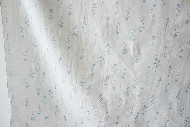 LINNETリネンプリント <br /> ハルジオン サヴォンドマルセイユ