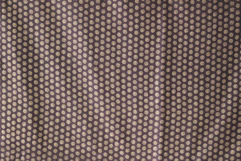 LINNET リネンプリント ローズドット<br />マルベリ-×ナツメグ