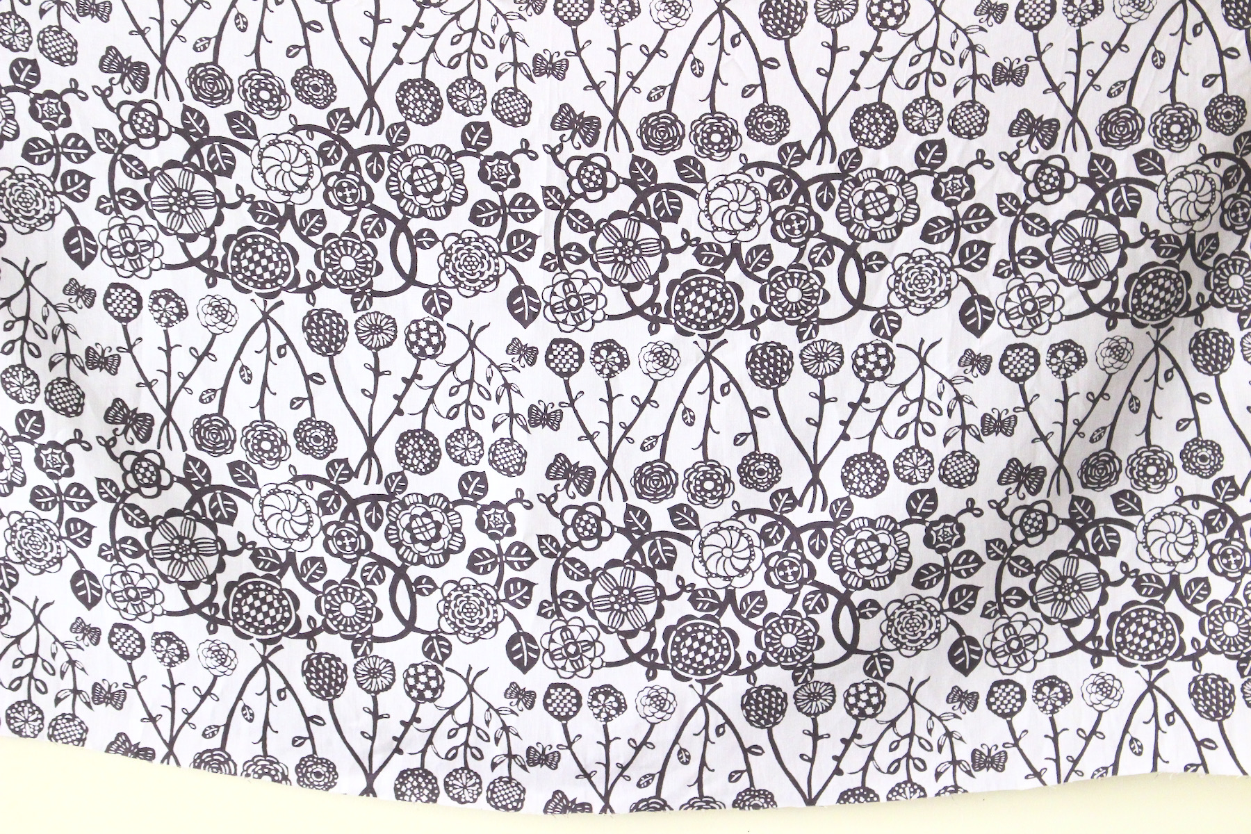 LINNET リネンプリントSEKIのばな<br />ラベンダ-×濃紫