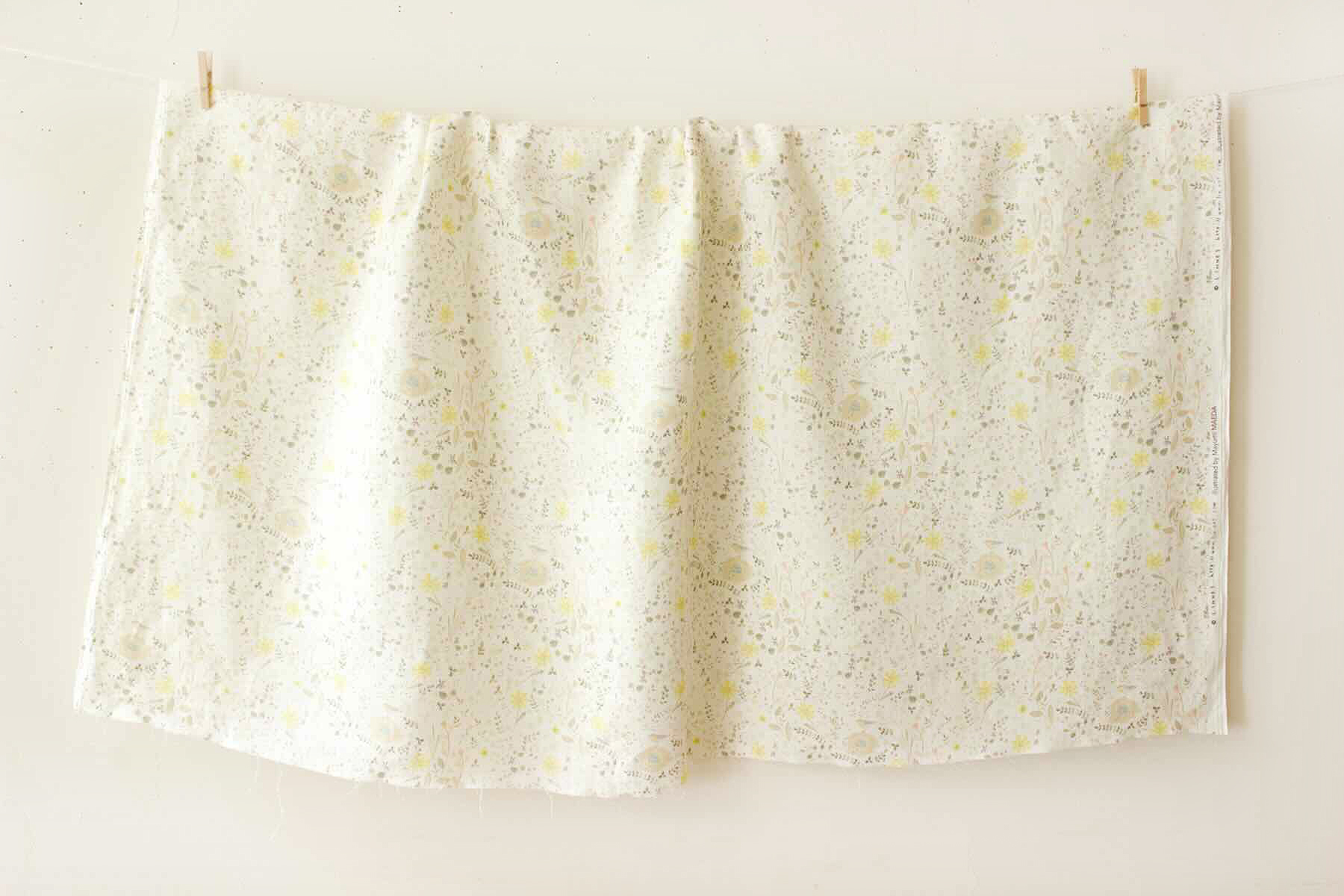 LINNET リネンプリント　コマドリ<br />Ow