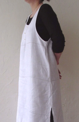 Pattern No 23 Pull Over Apron No 23 プルオーバーエプロン型紙